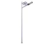 Réverbère extérieur solaire 6 m – LED 8 W, autonome