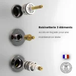 cabine-douche-hydromassante-silver-80×80-noir