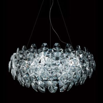 Suspension luminaire moderne – lentilles prismatico décoratives